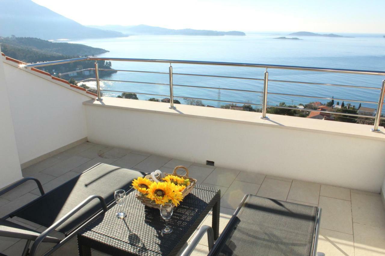Mihaela Apartman Mlini Kültér fotó