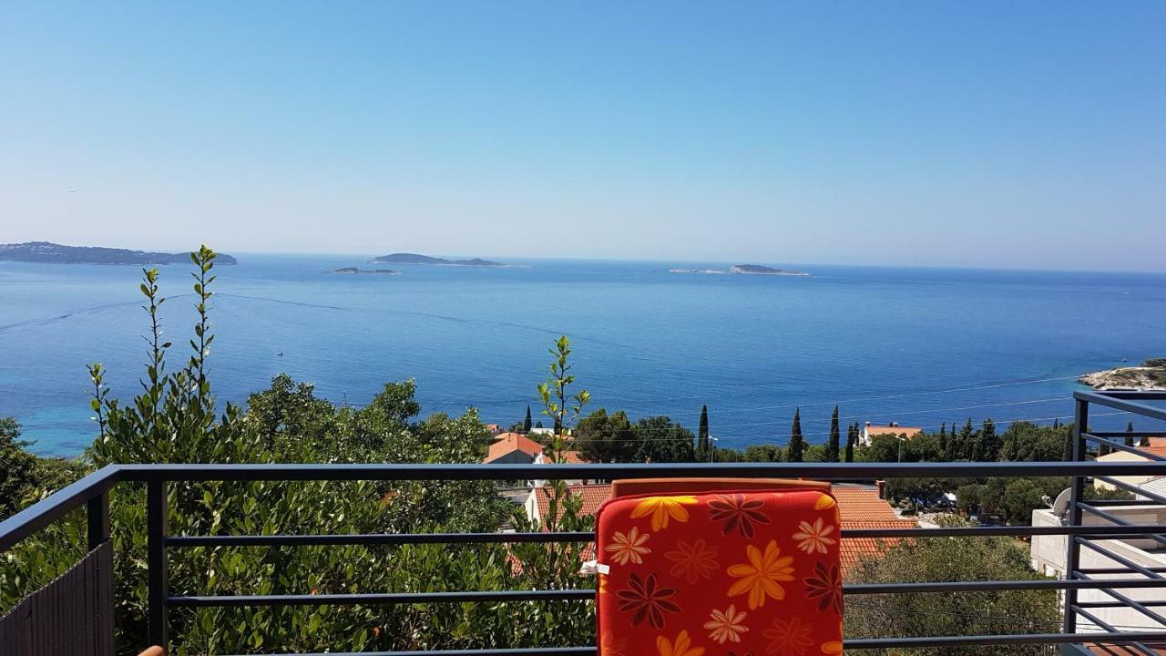 Mihaela Apartman Mlini Kültér fotó